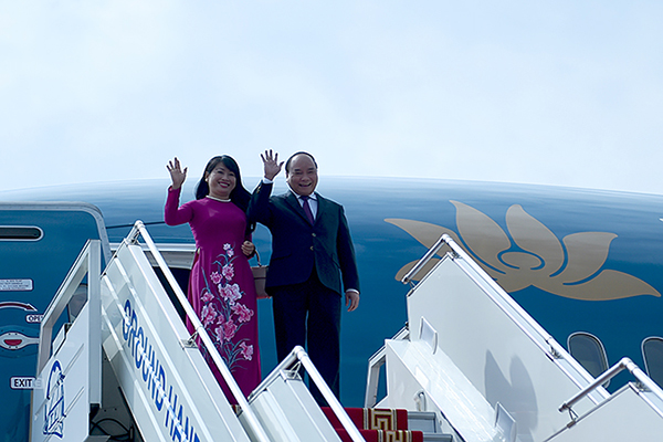 Lễ đón chính thức Thủ tướng Nguyễn Xuân Phúc tại Thủ đô Ulan Bator, Mông Cổ
