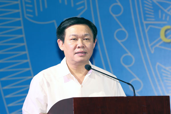 Phó thủ tướng chính phủ Vương Đình Huệ dự hội nghị sơ kết 6 tháng đầu năm, triển khai nhiệm vụ 6 tháng cuối năm của bộ Kế Hoạch và Đầu Tư