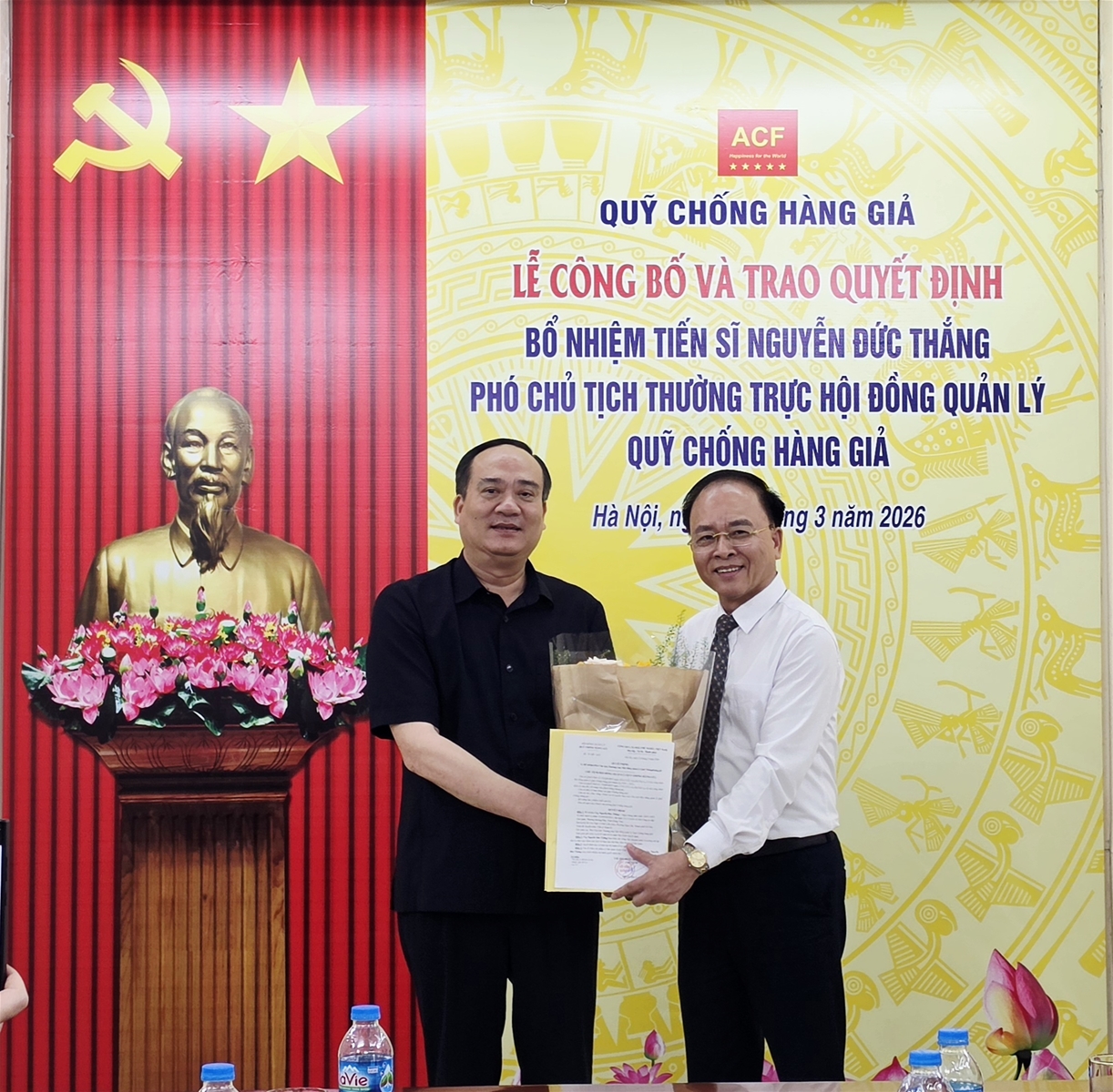 TS.Nguyễn Đức Thắng giữ chức Phó Chủ tịch Thường trực Hội đồng Quản lý Quỹ Chống hàng giả