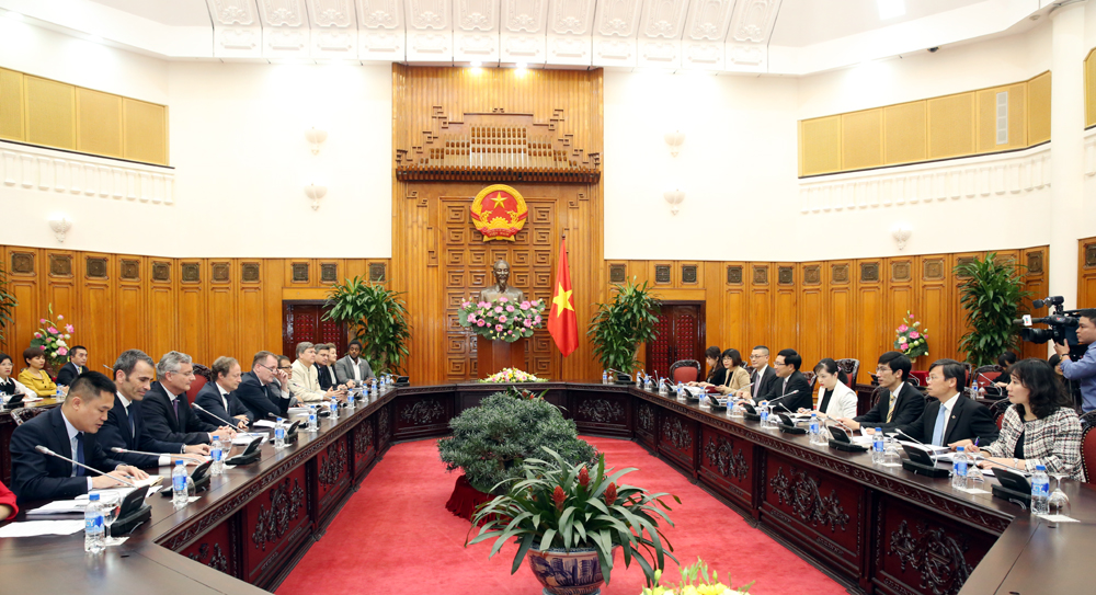 Phó Thủ tướng Phạm Bình Minh tiếp Hiệp hội doanh nghiệp châu Âu 