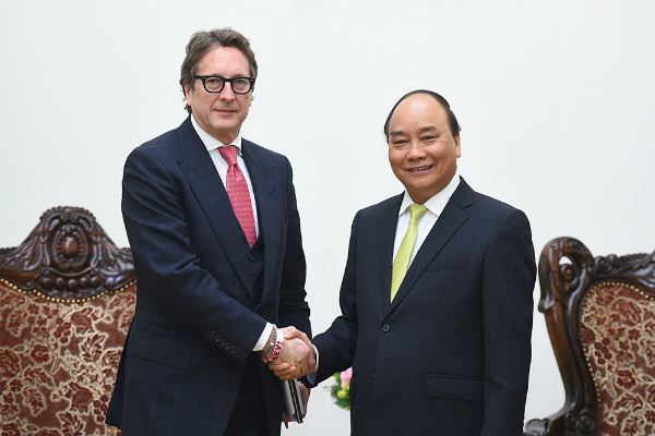 Thủ tướng tiếp Chủ tịch Quỹ đầu tư Harbinger Capital Partners, Hoa Kỳ